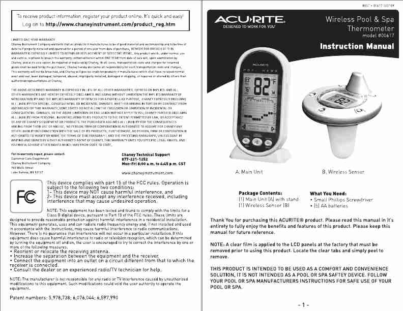 Acu-Rite Thermometer 617-page_pdf